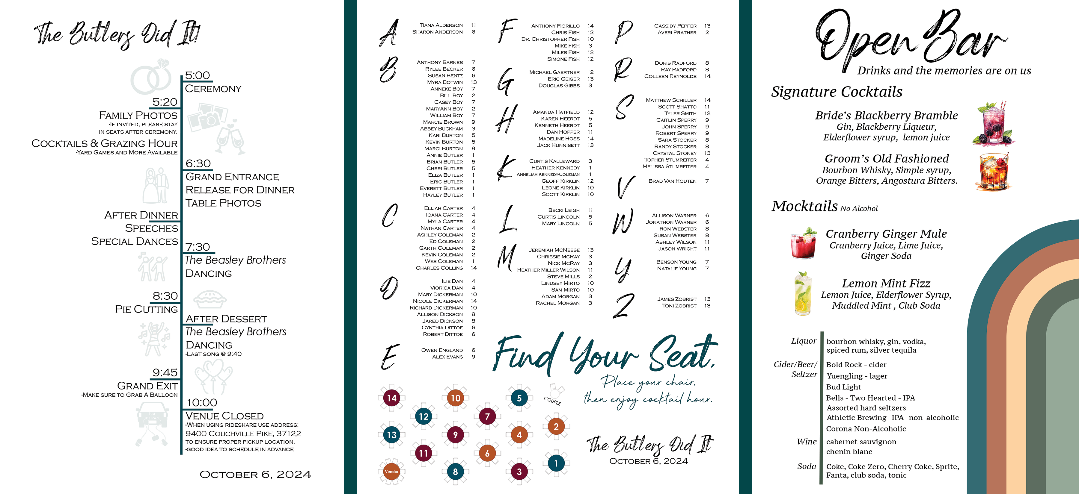 The Wedding Website of Patricia Coleman and Michael Butler