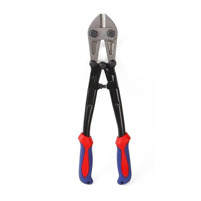 WORKPRO W017004A Bolt Cutter, Bi-Material Handle with Soft Rubber Grip, 14", Chrome Molybdenum Steel Blade