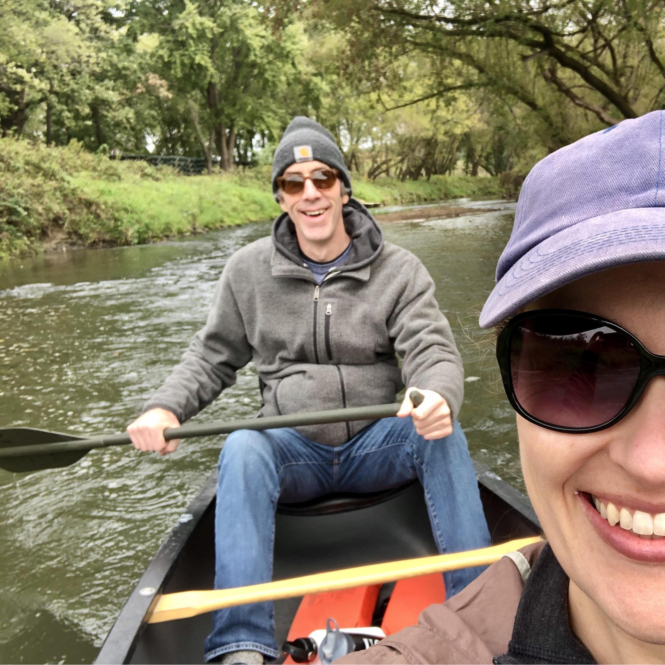 Birthday Canoe Trip on the Kickapoo River, Wisconsin