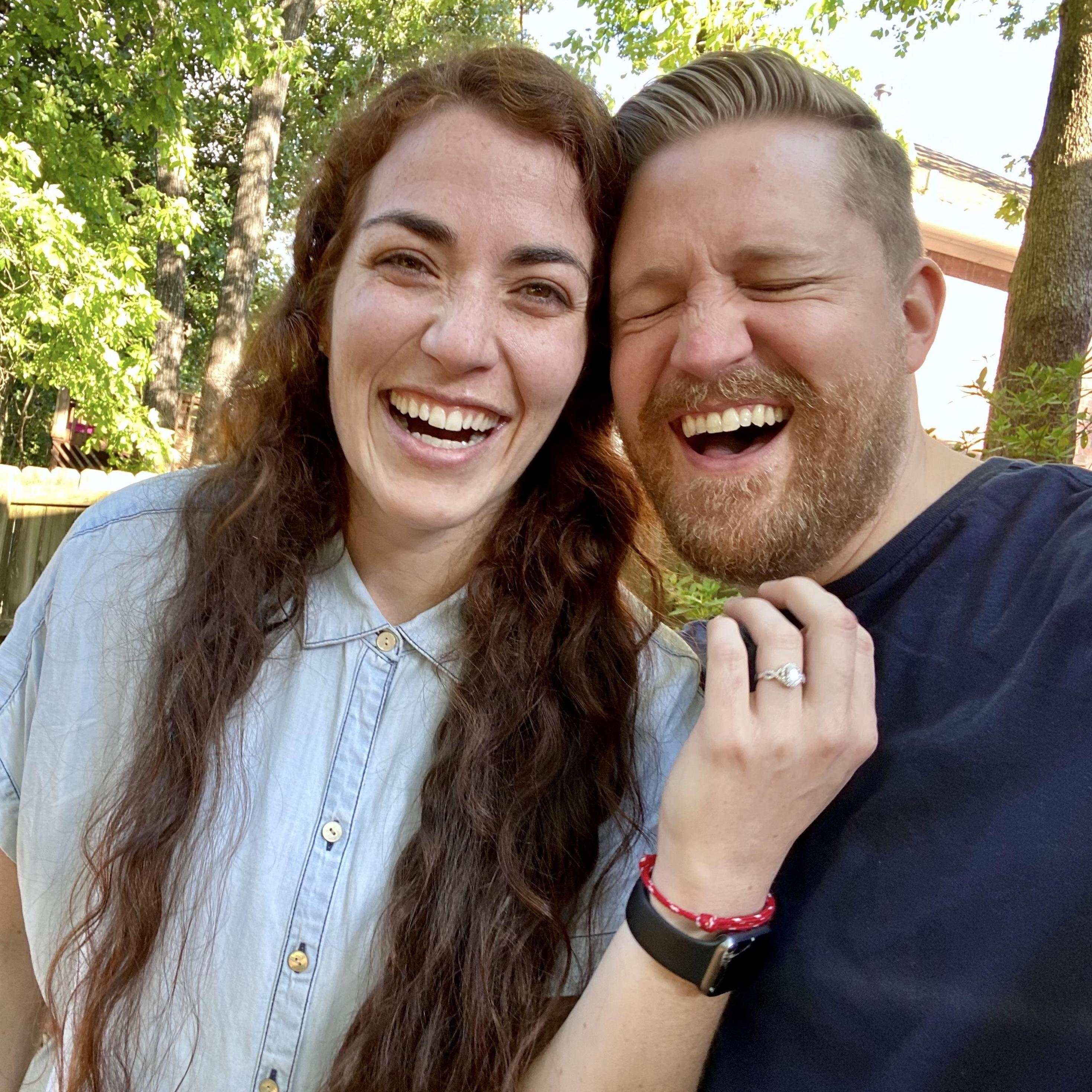 The day Tony proposed. So sweet.