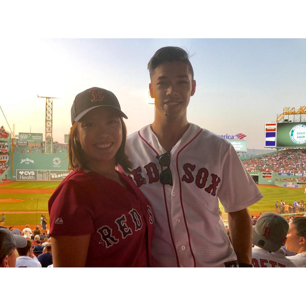 We hate the Yankees! Fenway Park, Boston, USA 2018