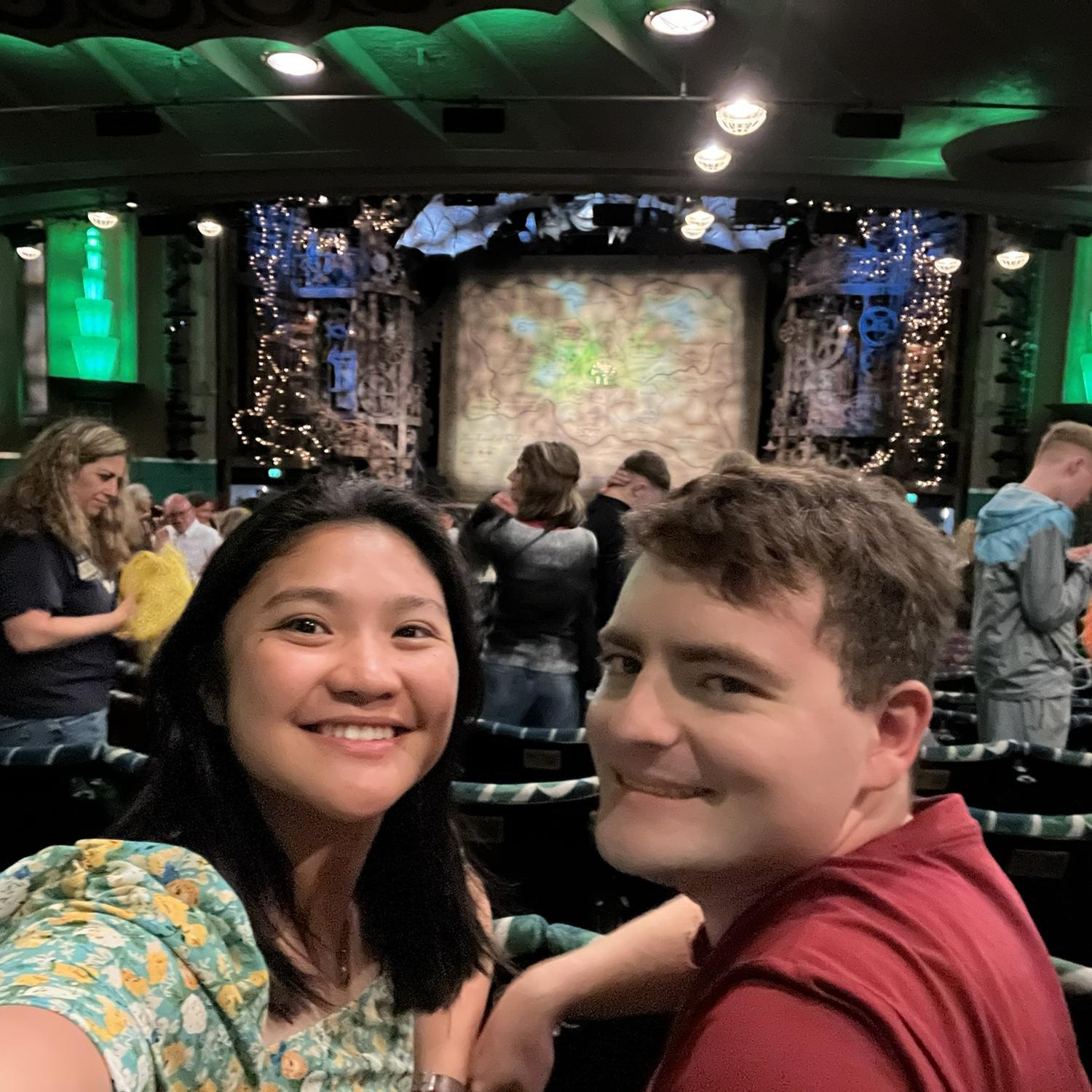 London, July 2024: Marj became Corey’s official girlfriend! She said "Yes" during a hilarious photo booth moment, and they celebrated immediately with a show in the West End.