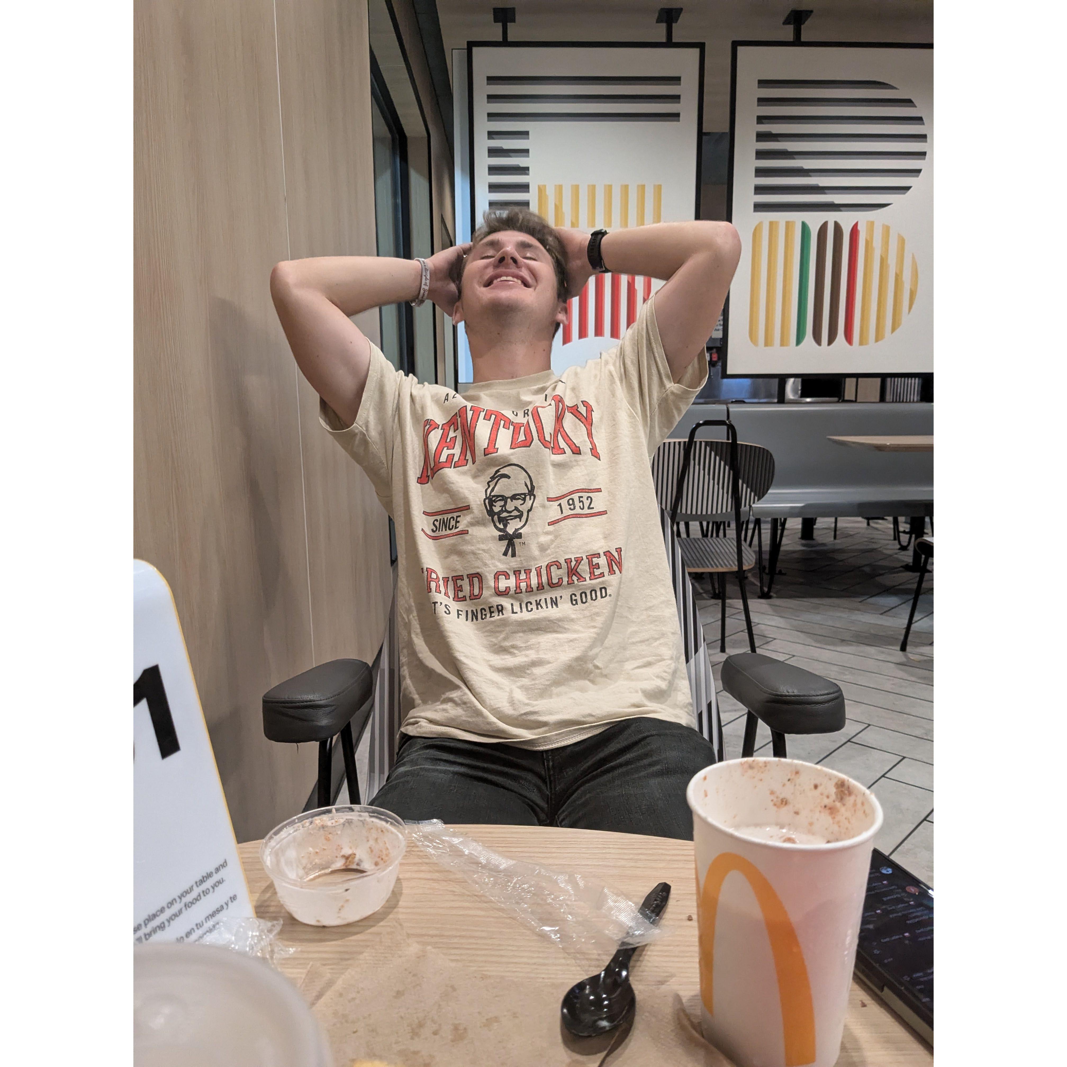 Our McDonald's hang out