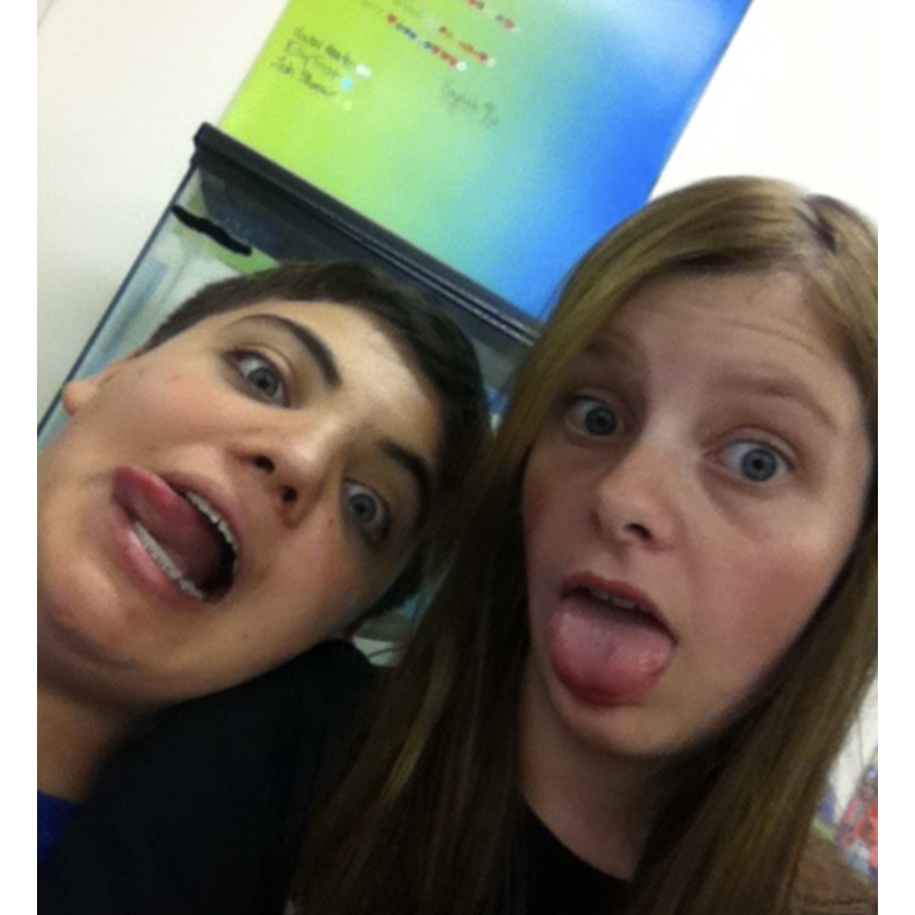 Before we started dating, in 9th grade English