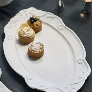 Benedita Bow Ceramic Stoneware Platter