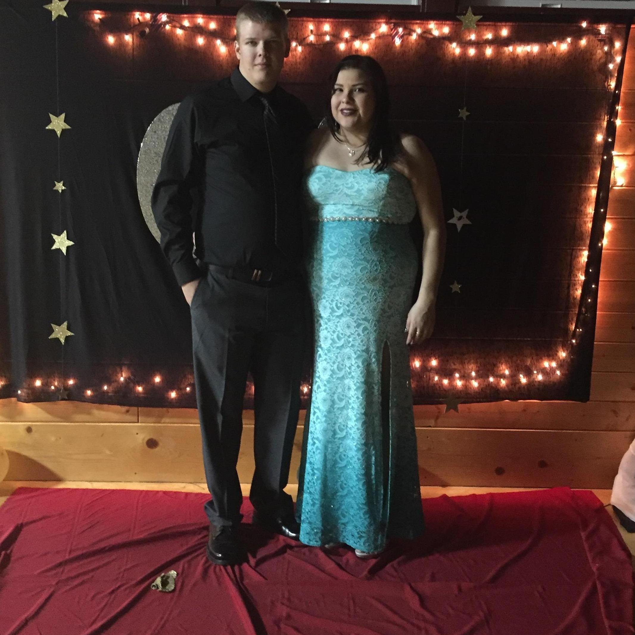 Winter formal together.