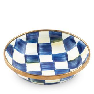 Mackenzie-Childs Royal Check Enamel Dipping Bowl