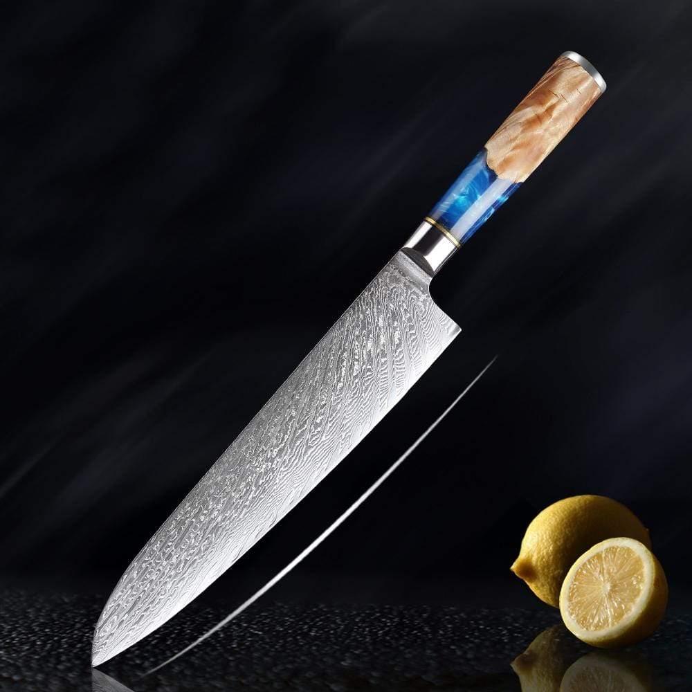 Japanese VG10 Damascus Steel, 9.5'' Chef's Knife