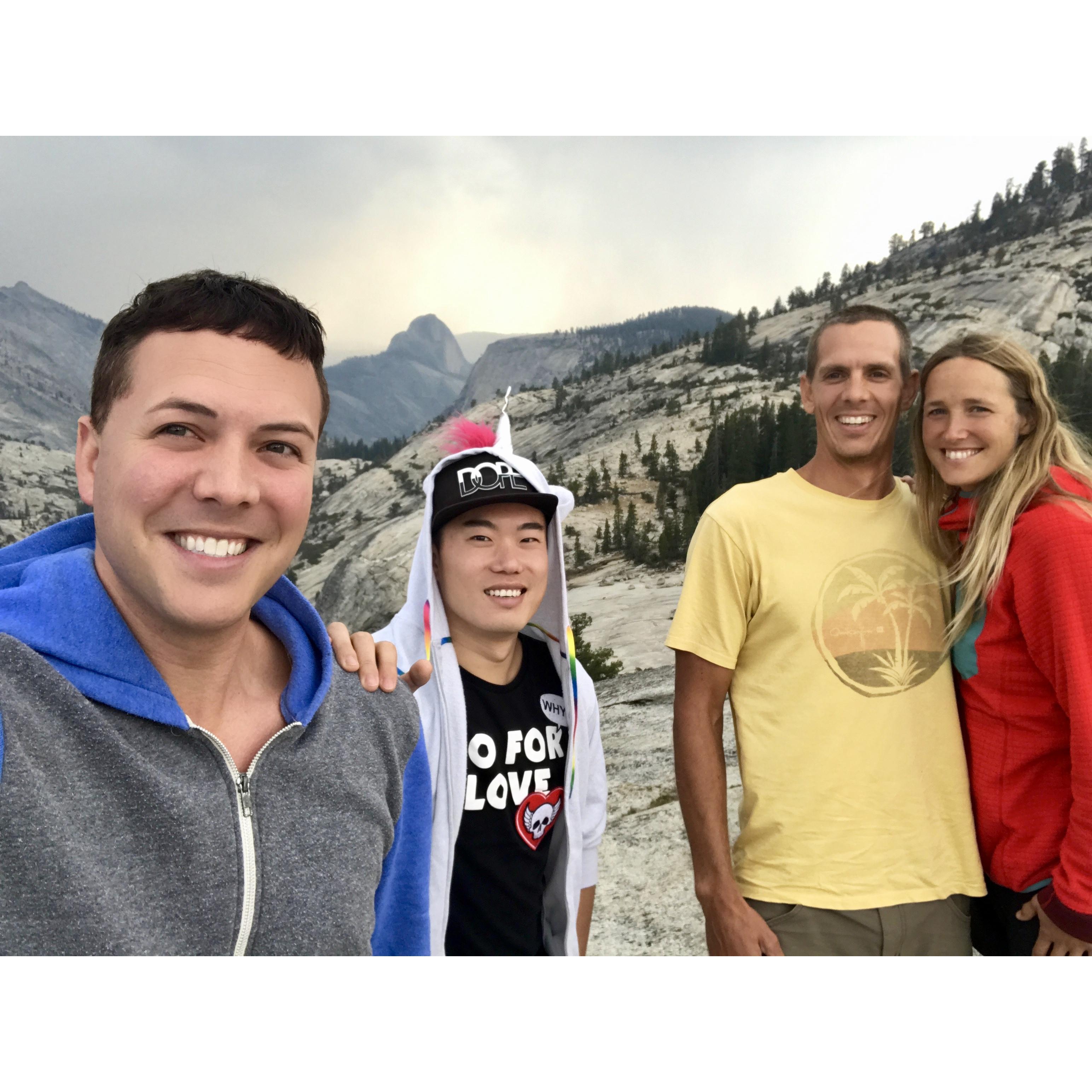 Exploring Yosemite with the two people that make my brother and I happiest!