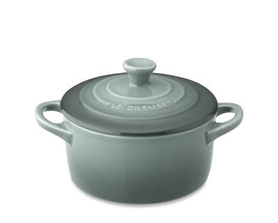 Le Creuset Stoneware Mini Round Cocotte, Ocean