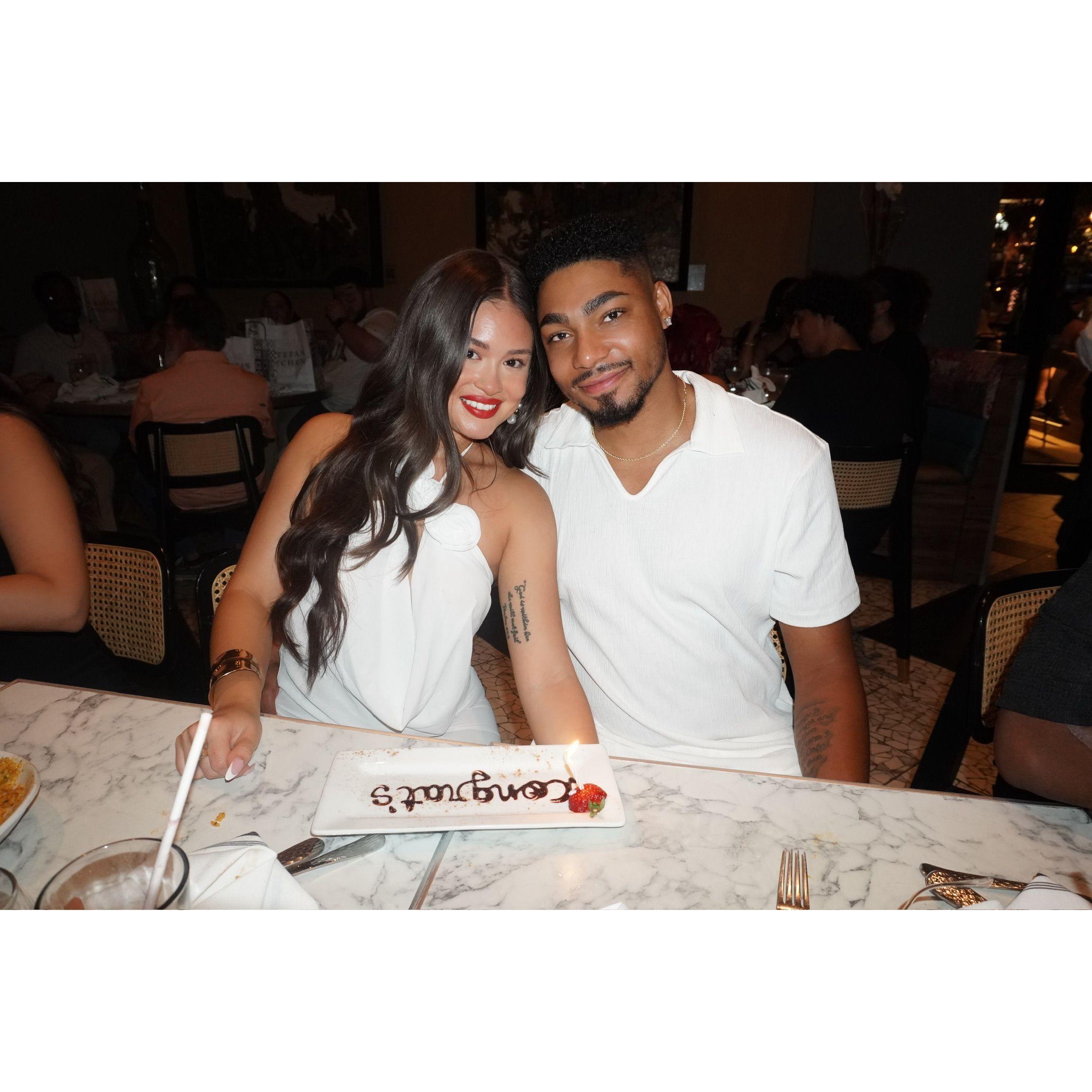 Our combined bachelorette and bachelor party! 🎊