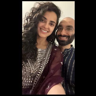 Winter 2023-24: Ann Arbor-Toledo trips, we wanted to share a piece  of our respective homes with each other, so we had a mini fashion show trying on  some of our favorite Indian clothes from home