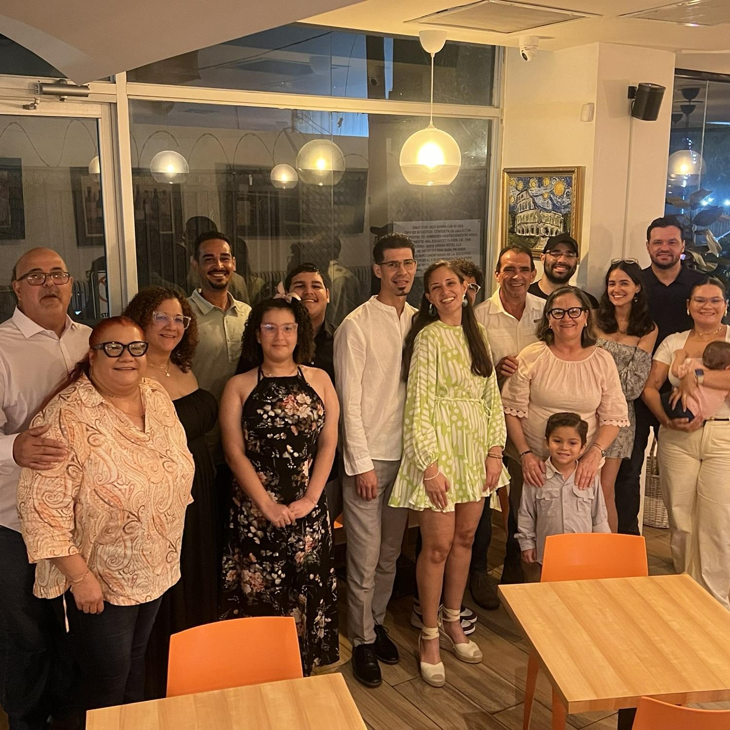 Invitación inicial de la familia a la Boda
