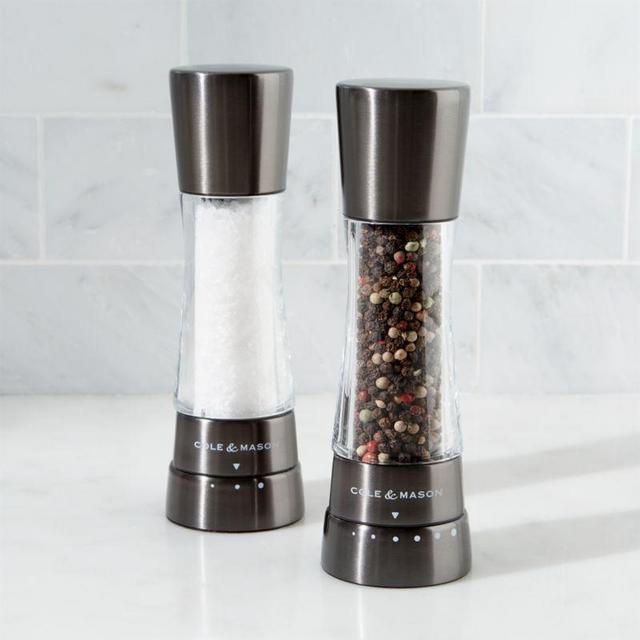 Cole and Mason Adjustable Salt and Pepper Mills