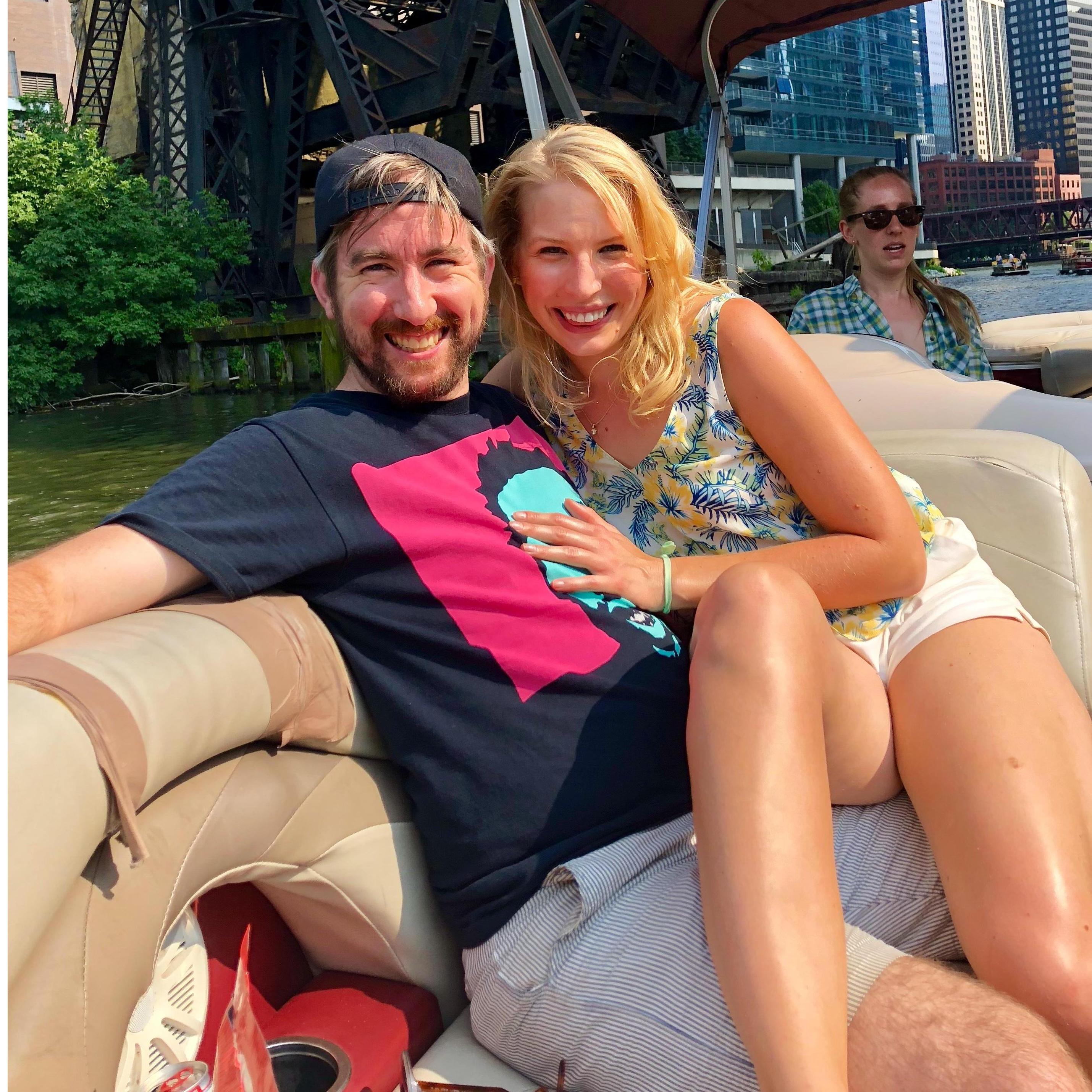 Did we mention a boat? We really like boats.