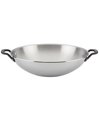 KitchenAid Polished Stainless Steel 15" Wok
