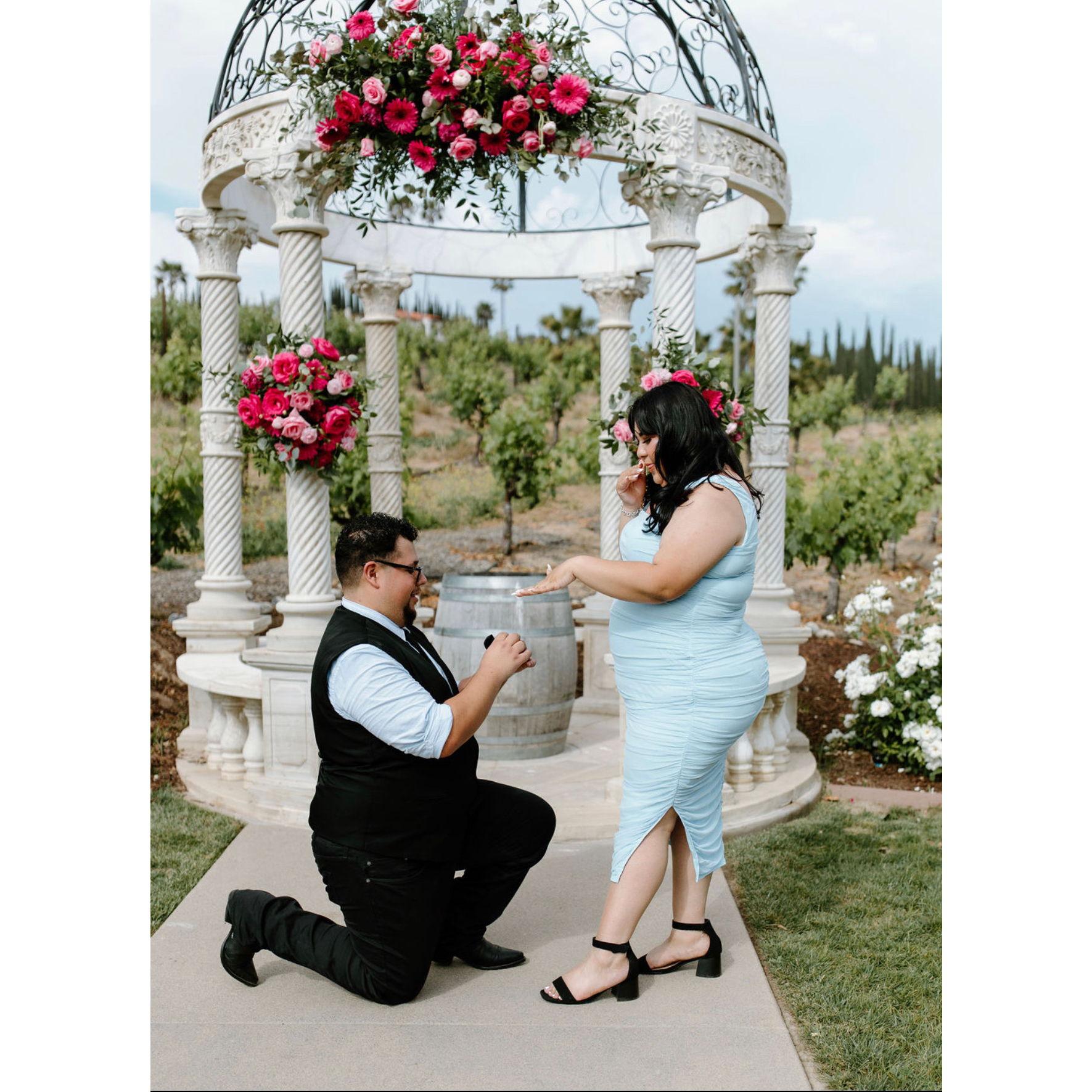 Jasmine saying yes to forever<3 May 21st 2023