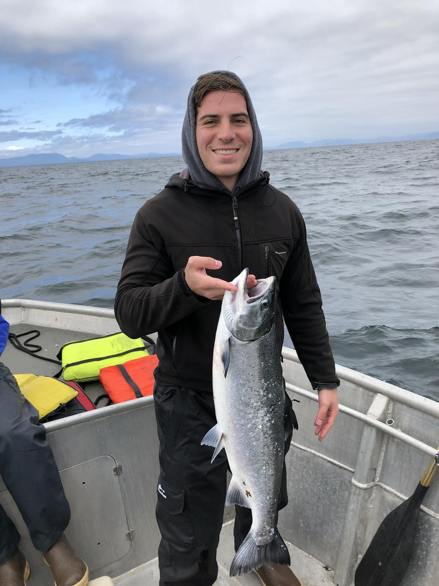 Ryan's first Alaskan Salmon