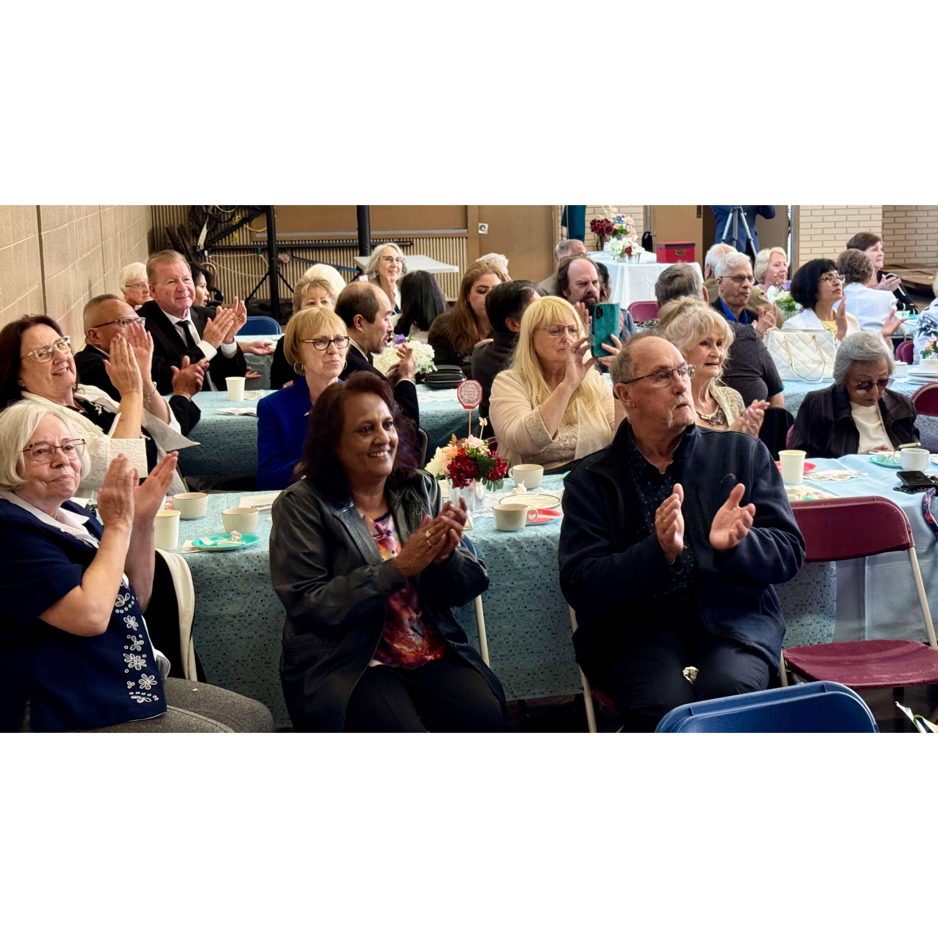 Shanda, Nelda, Sue, Zillah, Don, Bev, Karen, Marilu