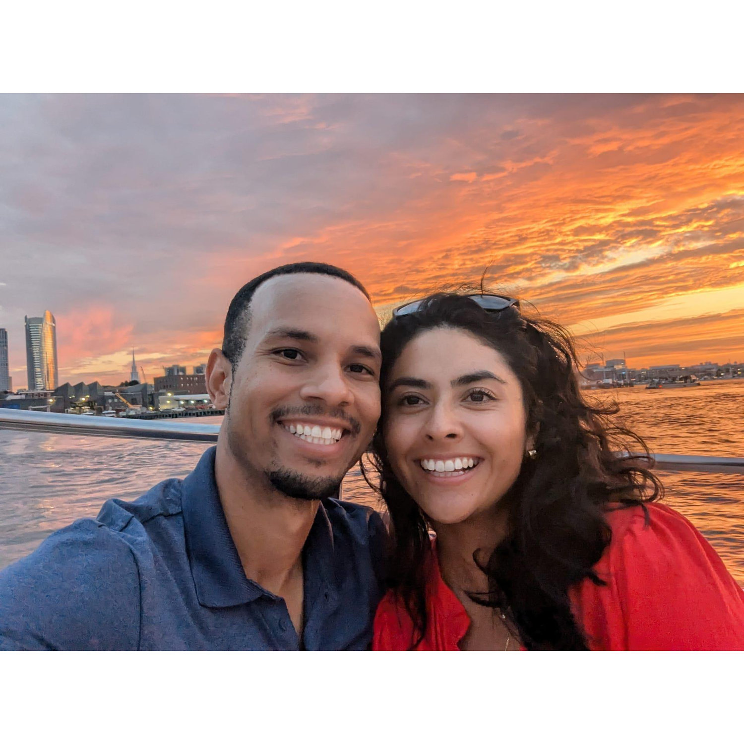 Sunsets in Boston