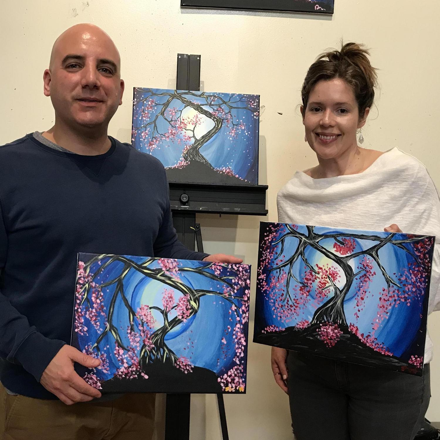 We've painted together!