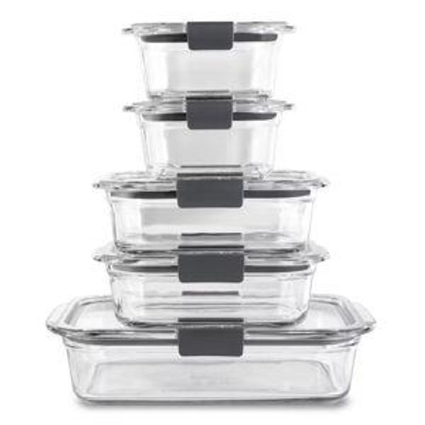 Rubbermaid Glass Food Storage Containers