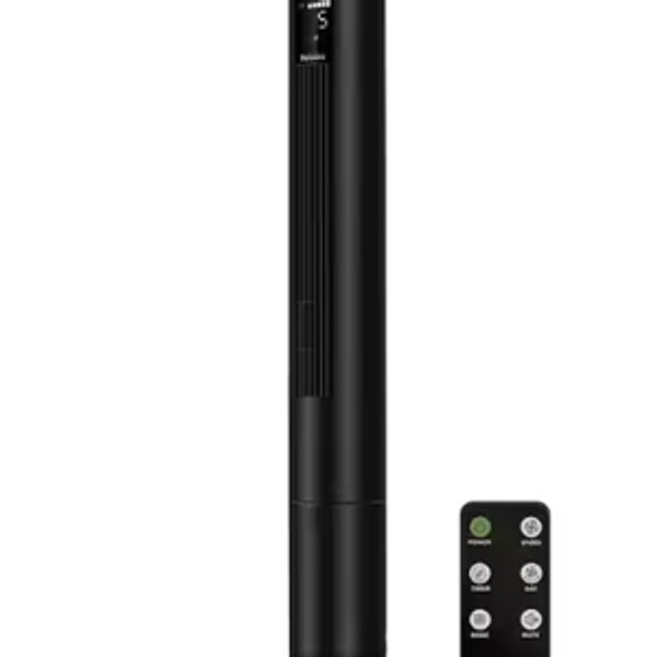 Oscillating 5 Speed Digital Tower Fan
