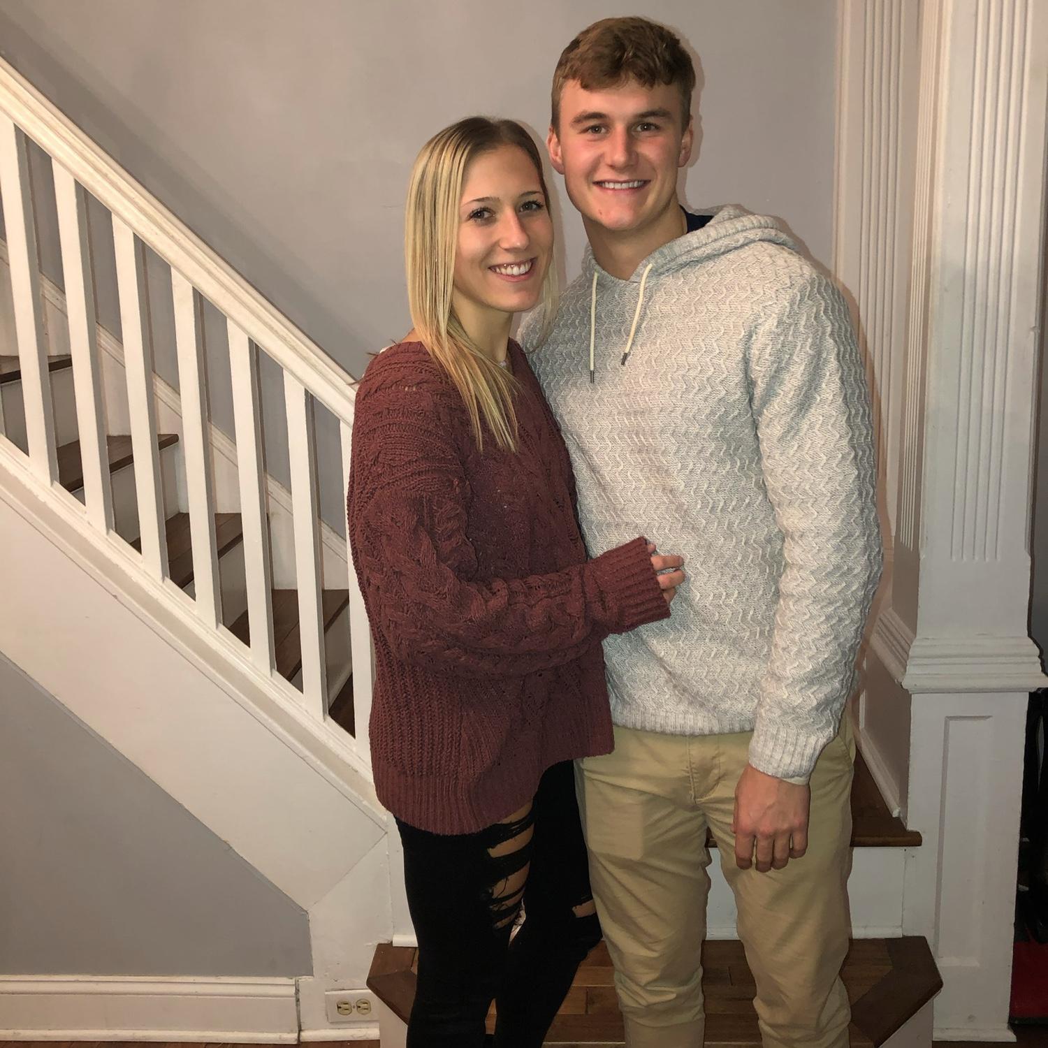 Zach and Kelsey in Philadelphia for Kelsey's 23rd birthday!