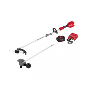 M18 FUEL 18V 16 in. Brushless Cordless Battery Powered QUIK-LOK String Trimmer 8.0 Ah FORGE Kit w/ Edger Attachment