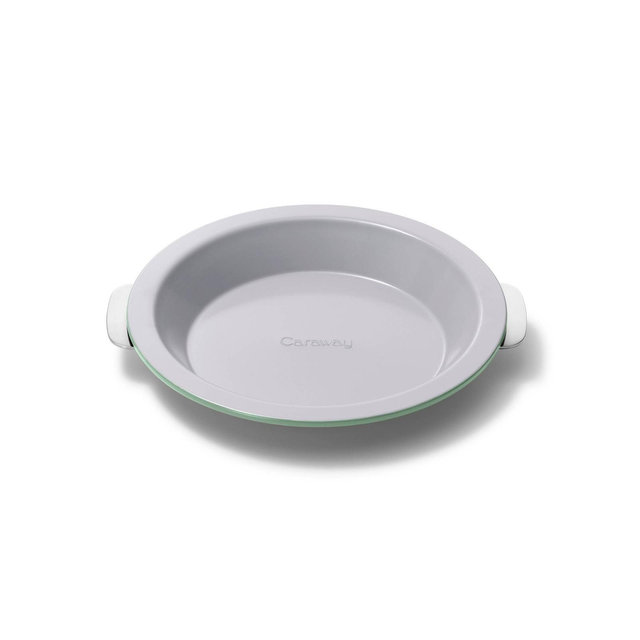 Caraway Home Nonstick Ceramic Pie Pan Sage