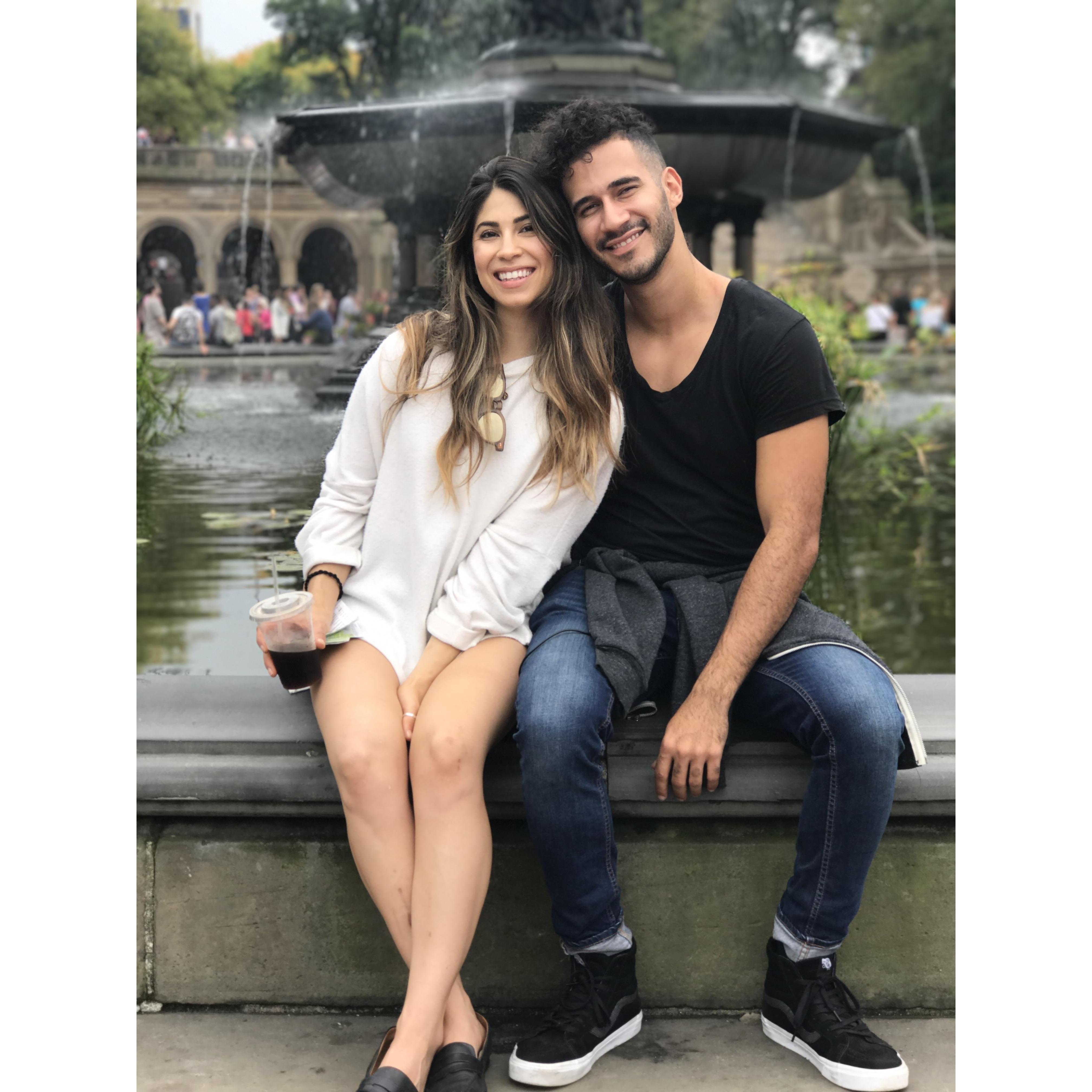 This was our first trip to NYC together! Angela got to meet Hectors dad and see where he grew up, it was a really good trip!