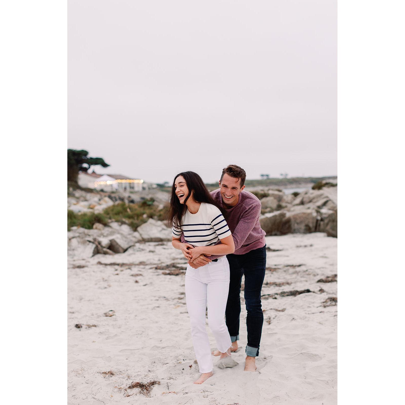Engagement shoot in Carmel-by-the-Sea