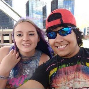 On a ferris wheel on Detroit River