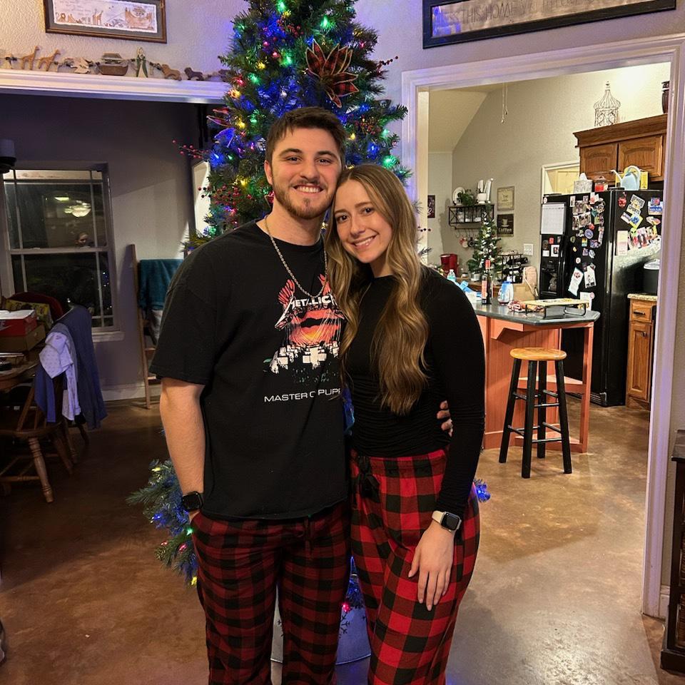 Jaxon’s dog ate his present before this…3rd Christmas together!