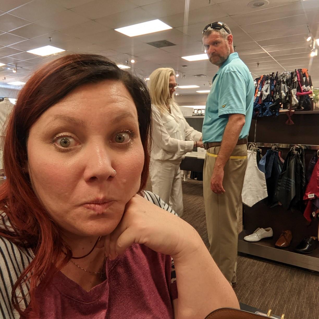 wedding fittings are fun