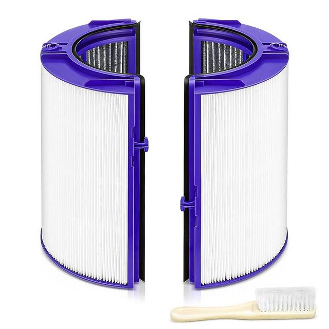 2-IN-1 Filter Replacement for Dyson PH01 PH02 HP06 TP06 HP07 TP07 HP04 TP04 DP04 TP09 HP09 Air Purifier 360 Combi Glass Pure Cool Hot Humidify Fan, 2-IN-1 HEPA + Carbon Filter (Upgraded)