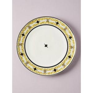 The Bistro Tile Stoneware Dinner Plate: Garden Edition