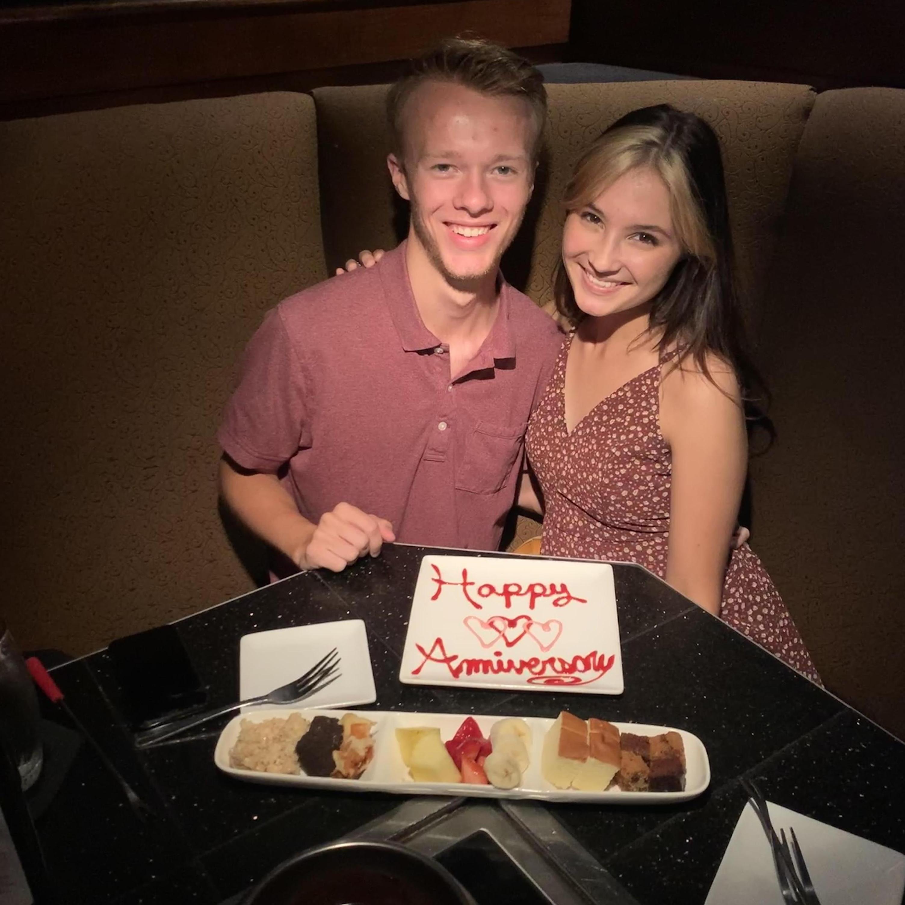 Celebrated our six months together!
