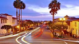 Downtown San Clemente's main street.