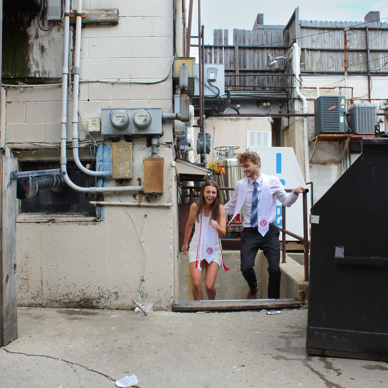 The alley we met in!