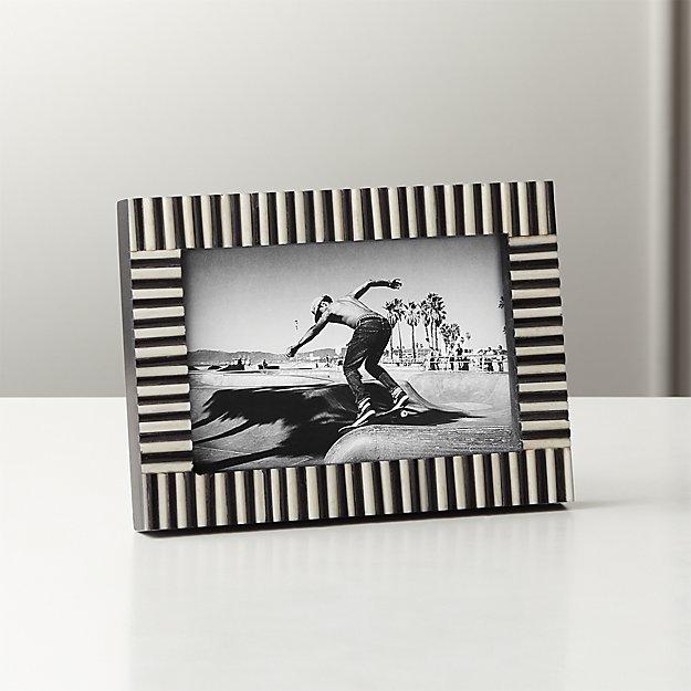 Jackson Horn and Bone Frame 4"x6"