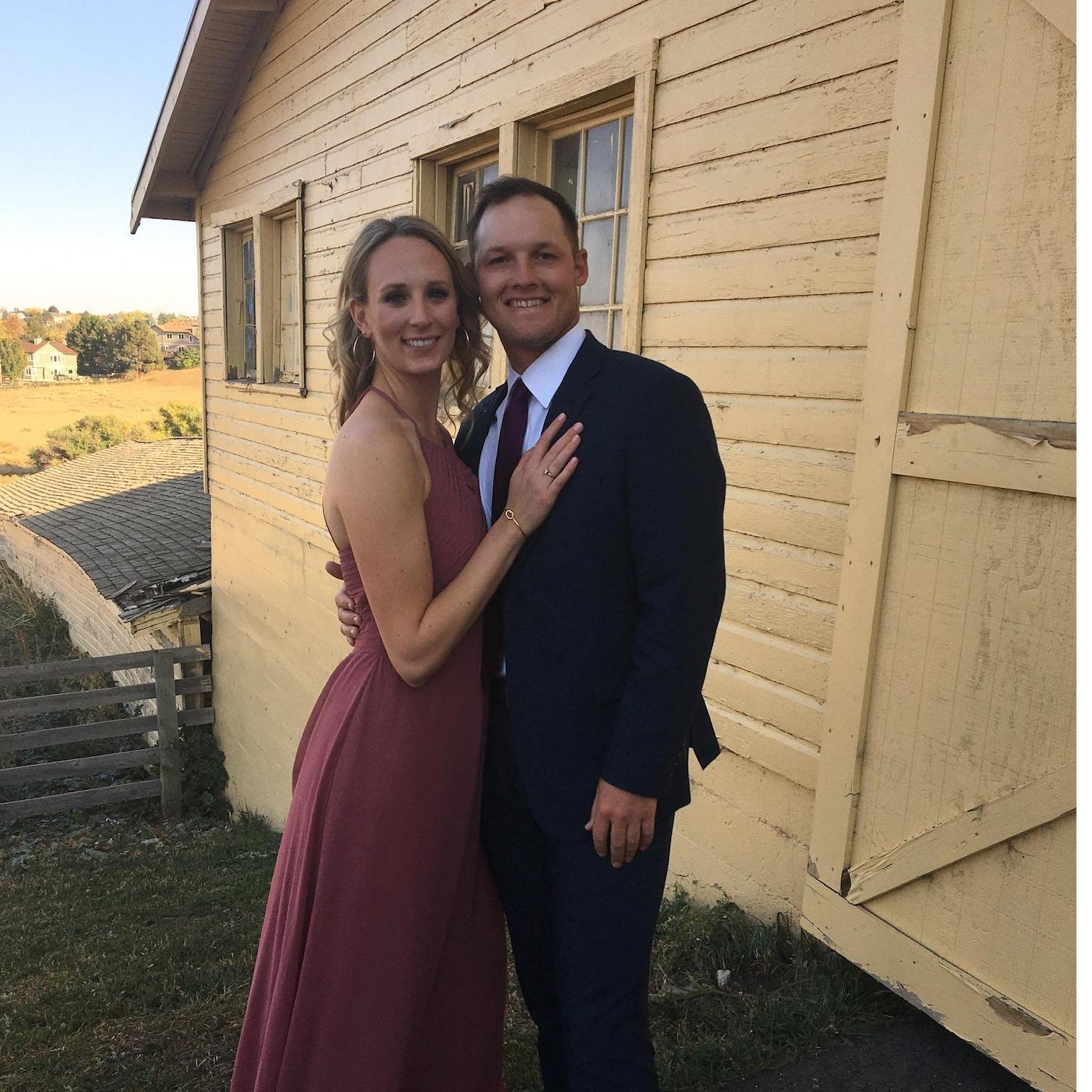 The first wedding we went to as a couple!