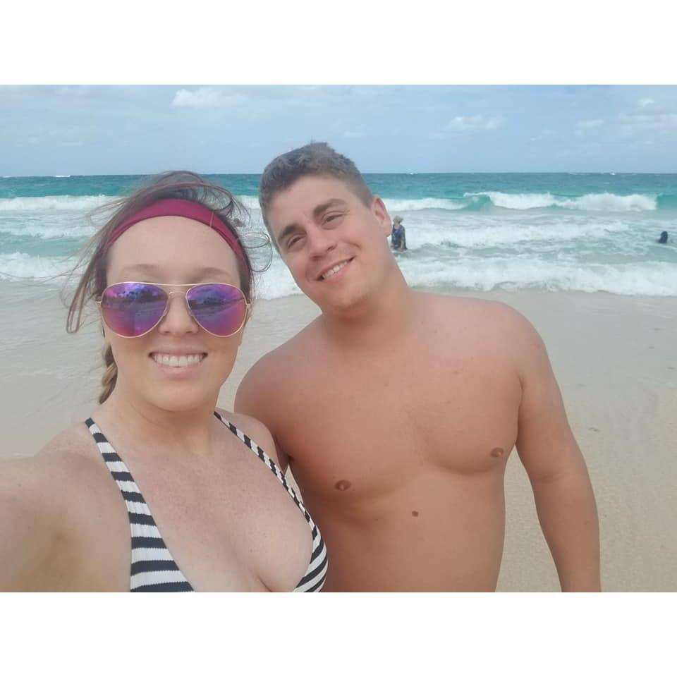 On the beach of Punta Cana 2019