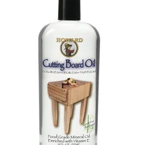Howard Products Food Grade Mineral Oil for Wood Cutting Board - 12 oz, Pack of 1