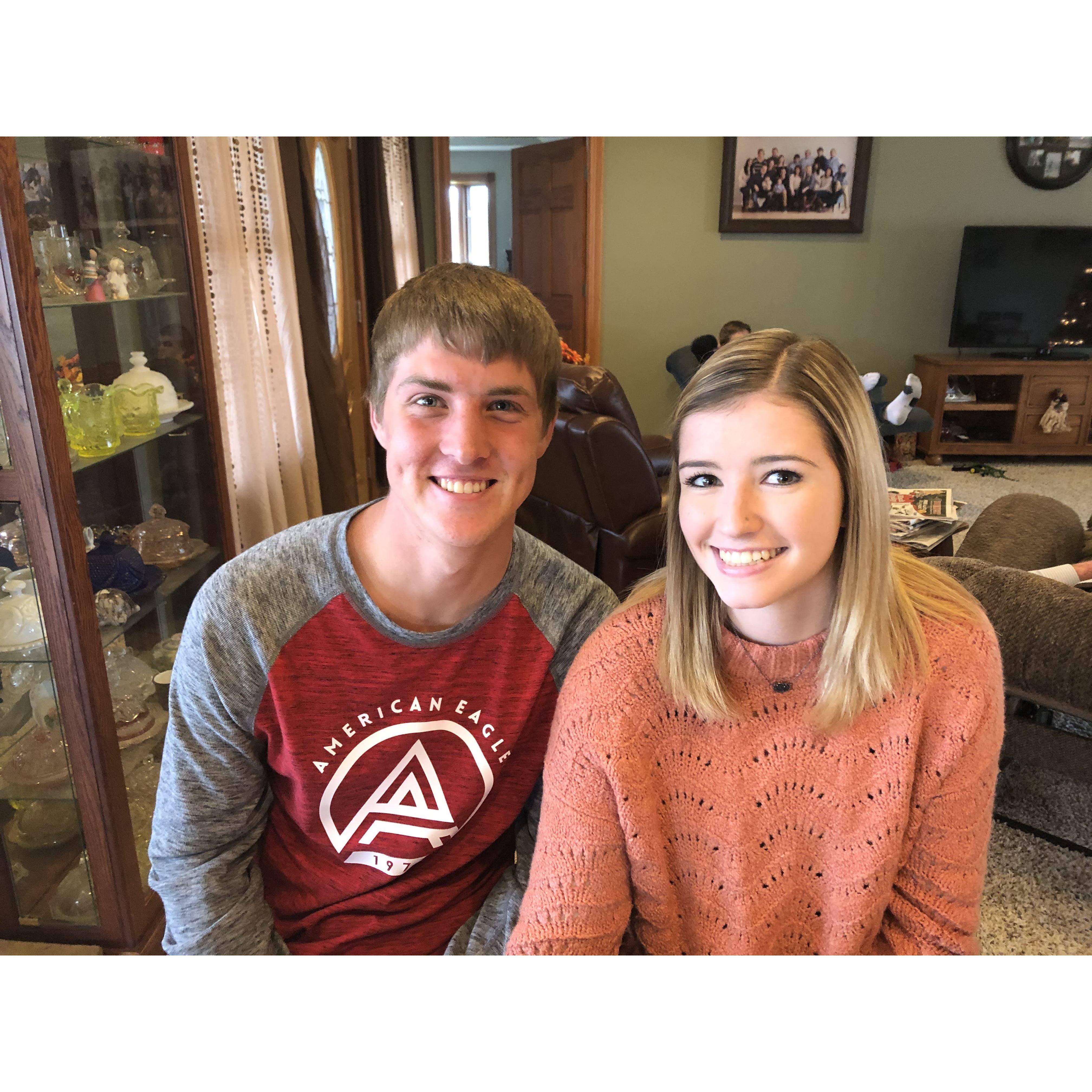 10/26/19: started dating