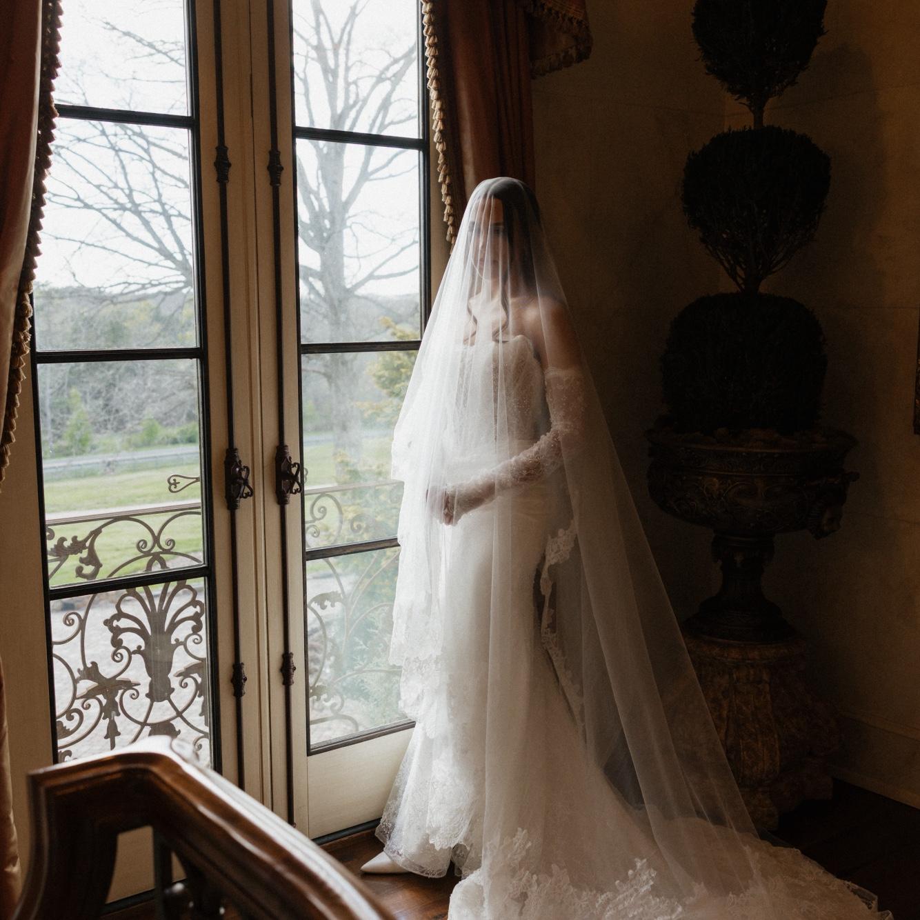 Styled shoot we modeled for! Not my wedding dress!