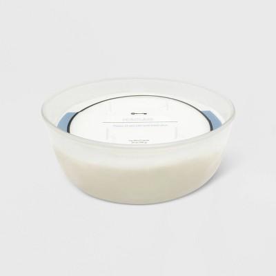 29oz Frosted Jar 4-Wick Candle Seaglass - Threshold&#8482;