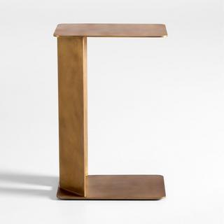Cruz Burnished Rectangular C Table
