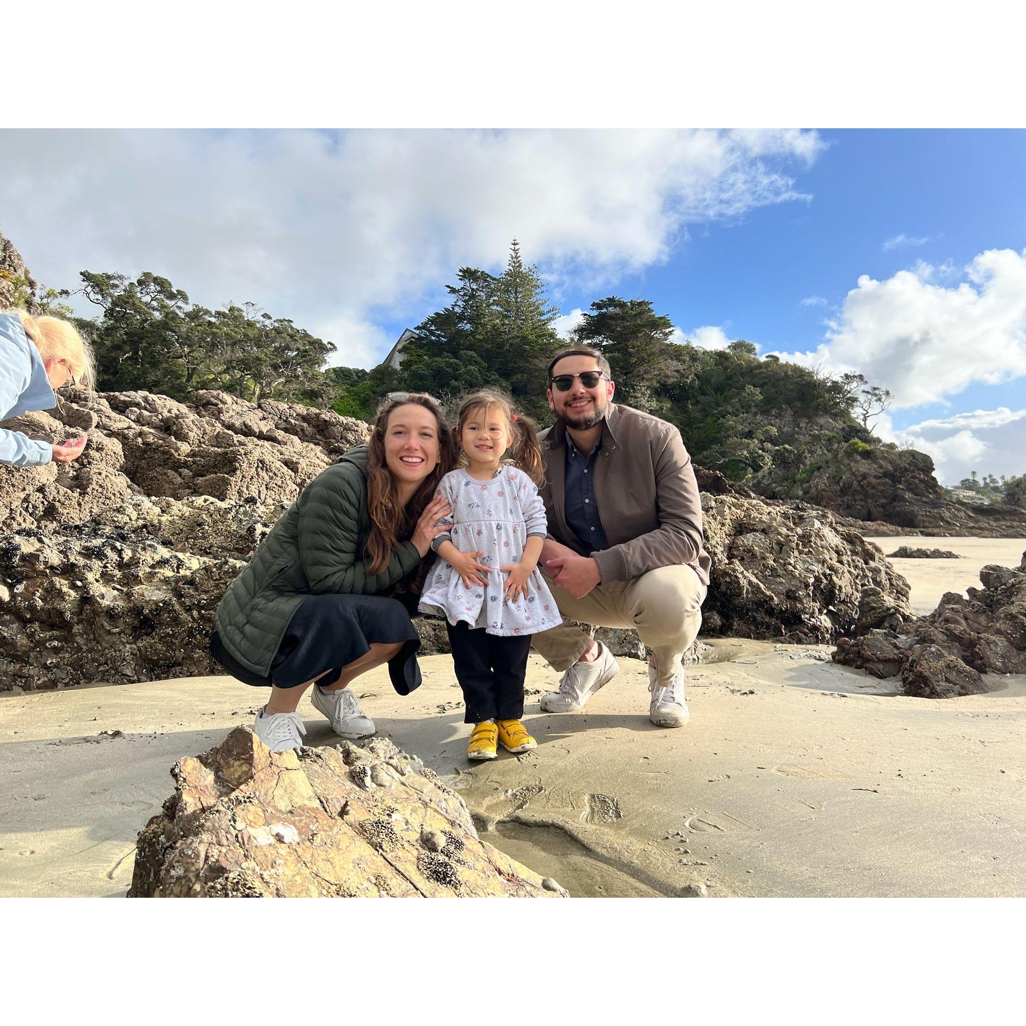 Takapuna Beach New Zealand July 2024