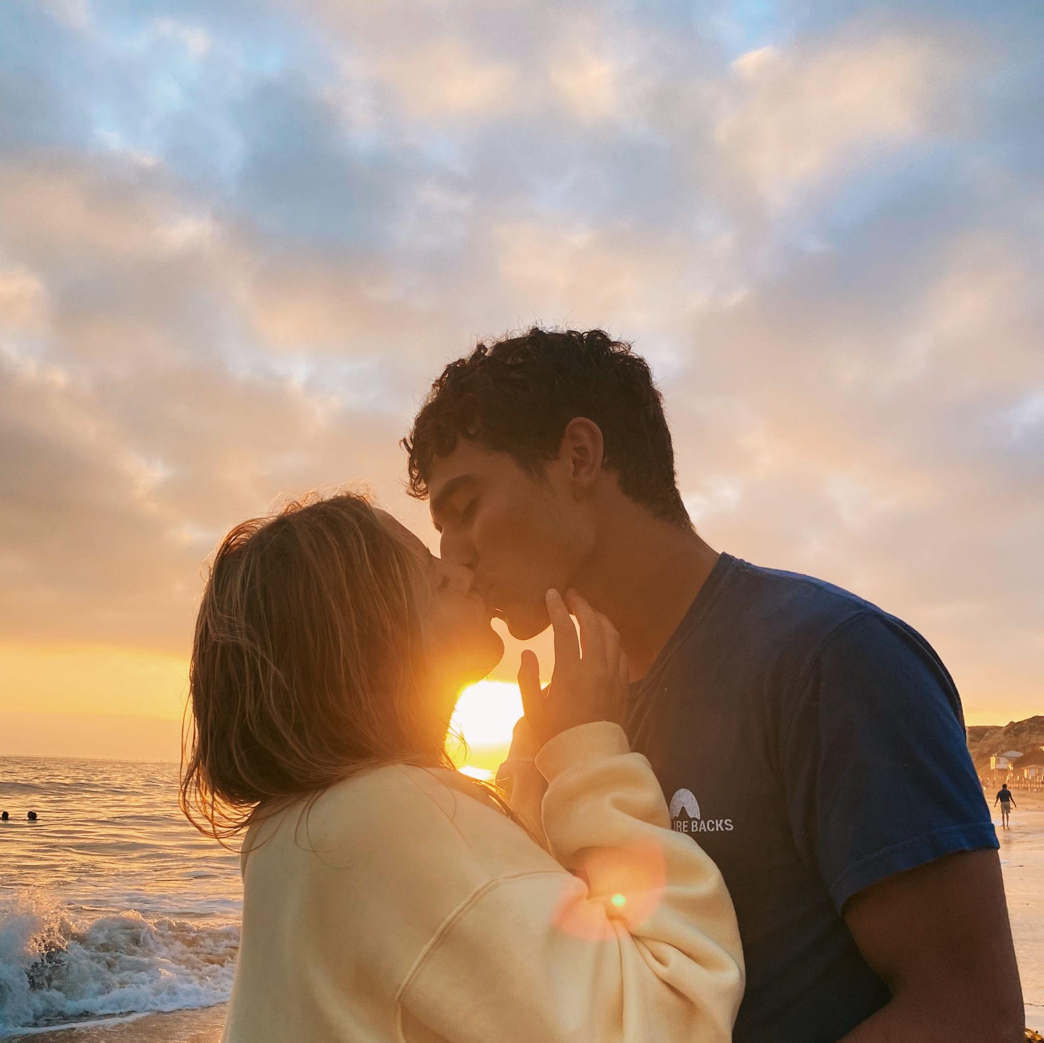 Lexi and Jacob at Newport Beach, California